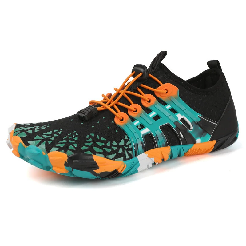 (image for) Men Beach Wading Sandal Quick Dry Non-Slip Breathable Sports Shoes for Surf Fishing Fitness