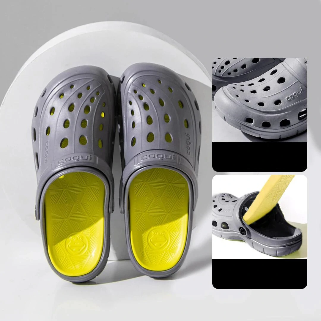 (image for) Non-slip Sandals Environmental EVA Casual Garden Slippers Antibacterial Detachable Soft Sole Fashion