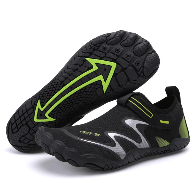 (image for) TENGOO Men Beach Wading Sandal Quick Dry Non-Slip Breathable Sports Shoes for Outdoor Hiking Surf Fishing Fitness