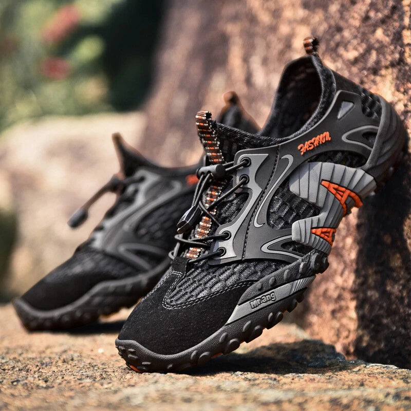 (image for) Water Lightweight Barefoot Waterproof Trekking Outdoor Quick Dry Breathable Sneakers Trekking Climbing Elastic Man Hiking Shoes